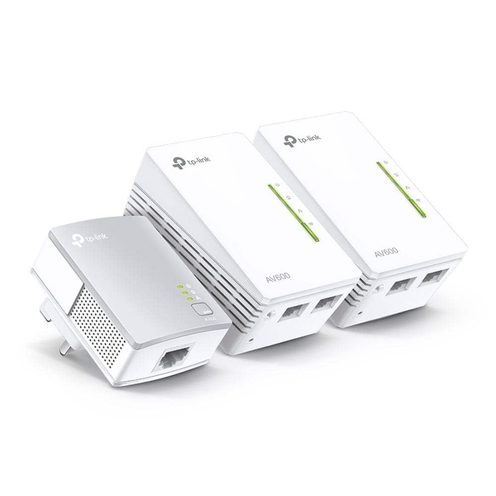 TL-WPA4220 TKIT Powerline 600 Wi-Fi 3-pack Kit
