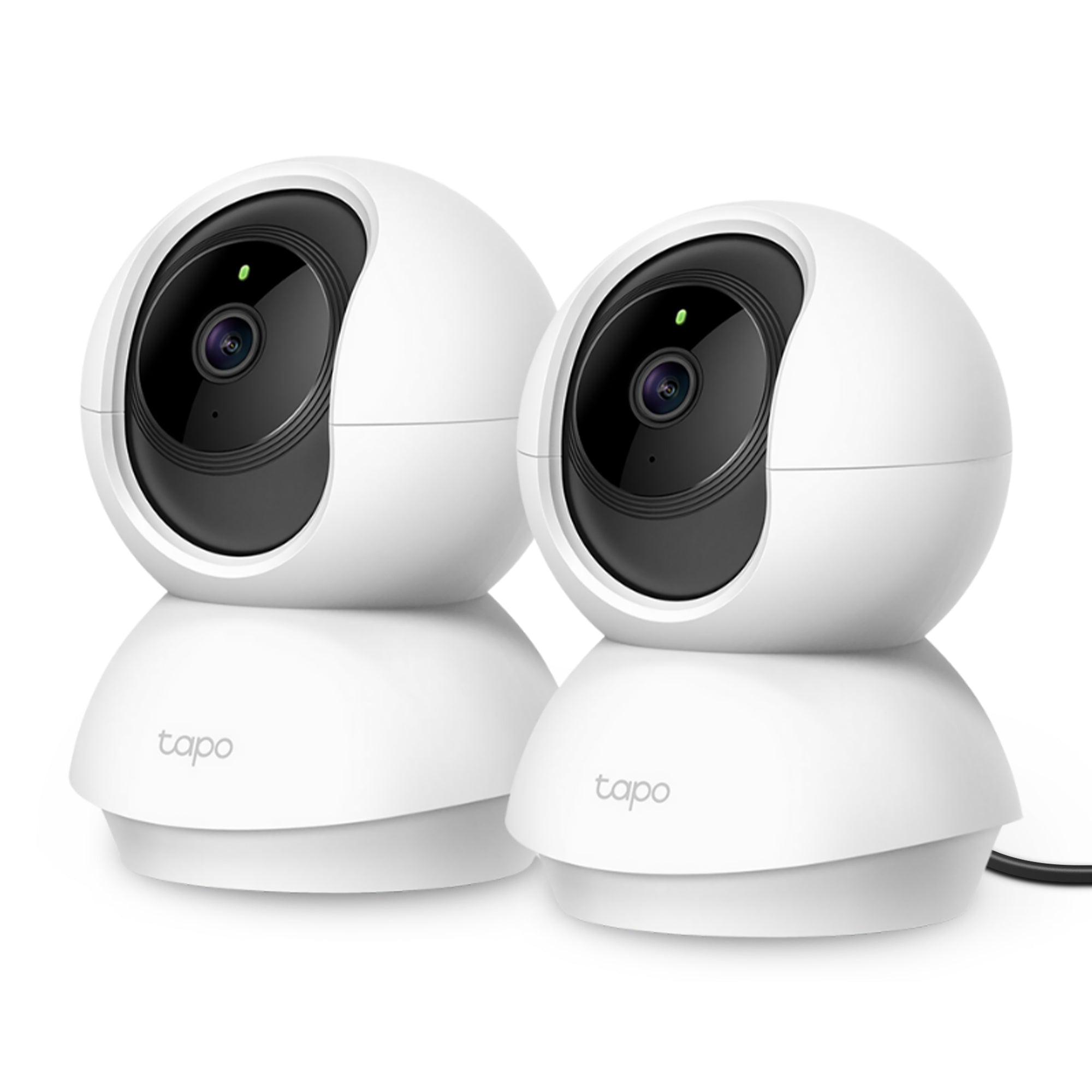 Tapo C210 Indoor 2K Pan/Tilt/Zoom Security Camera Twin, Advanced Night Vision