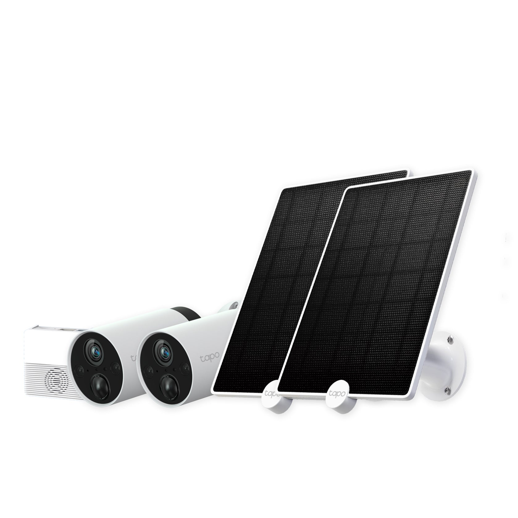 Solar-powered Security 2-Camera System, 1080p