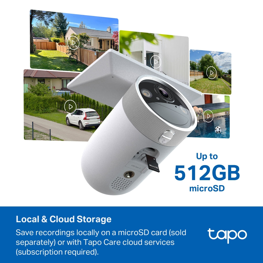 Tapo C465 Solar-Powered 4K Security Camera with Enhanced AI