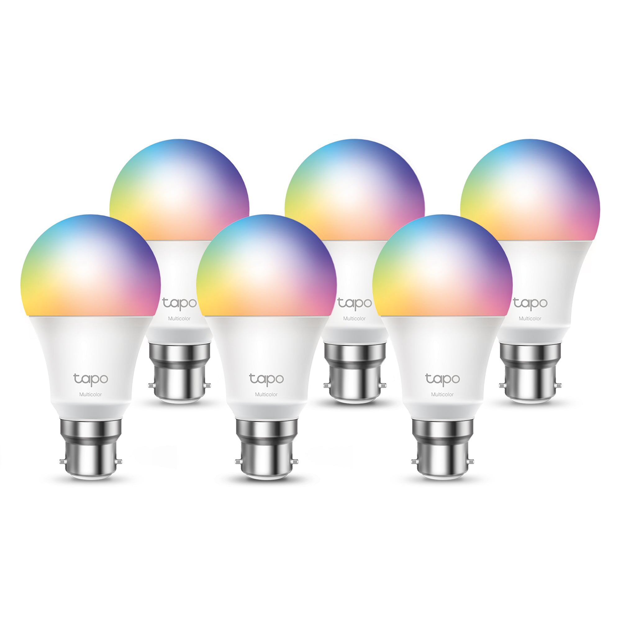 Smart Bulb B22 Multicolour, Tapo L530B 6-Pack