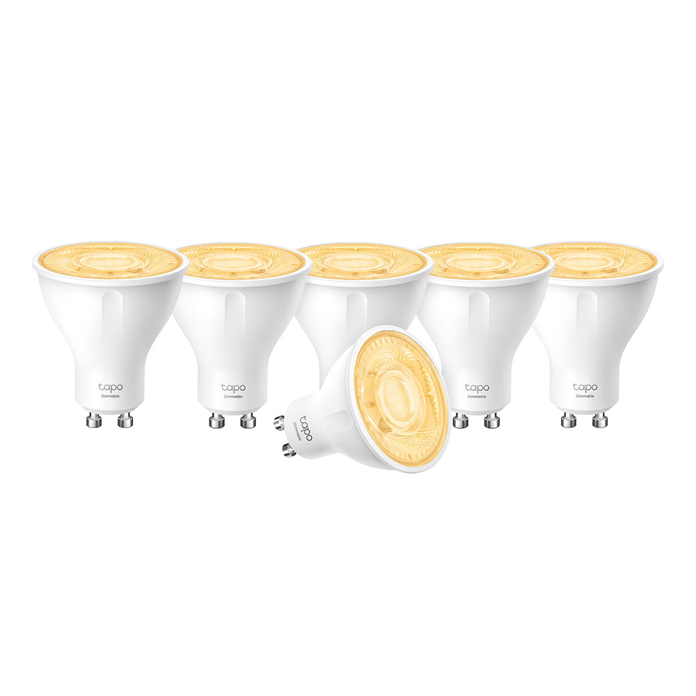 Smart Gu10 Spotlight Dimmable Bulb, Tapo L610 6-pack