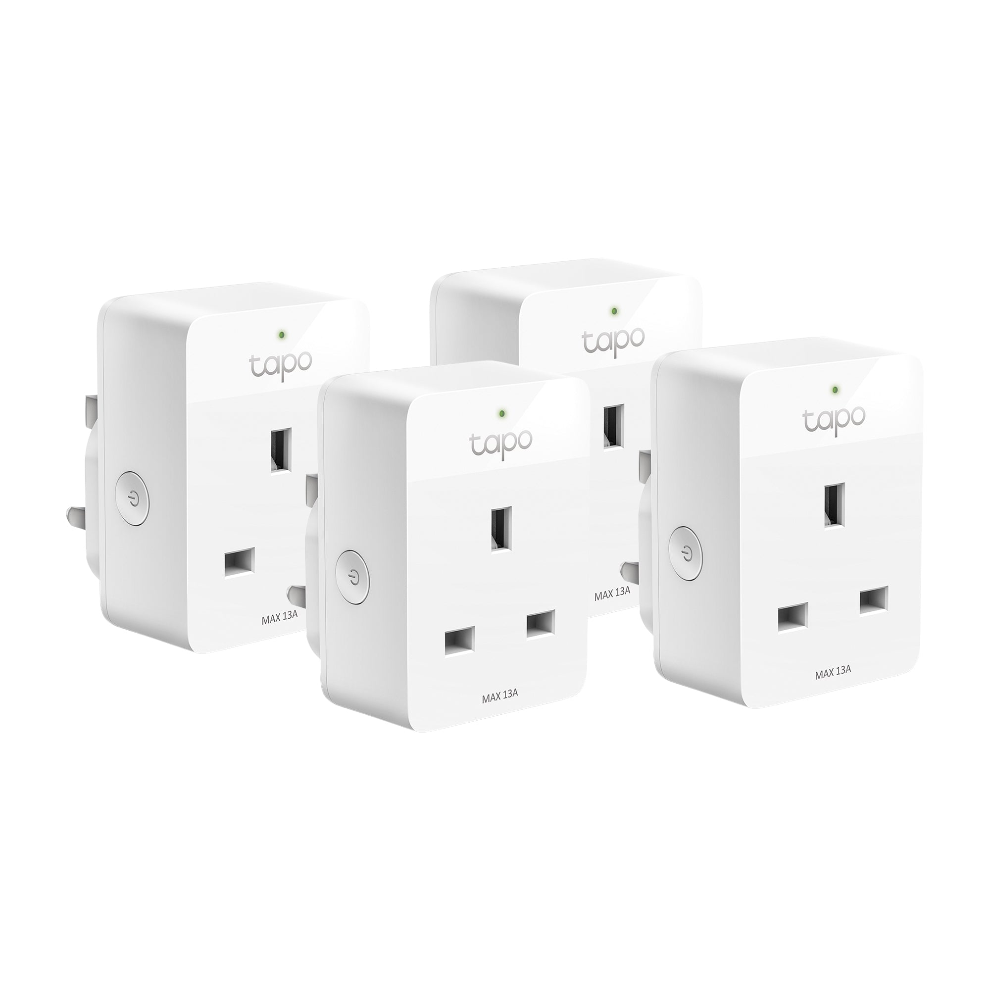 Slim Mini Smart Wi-Fi Plug, Tapo P105 4-Pack