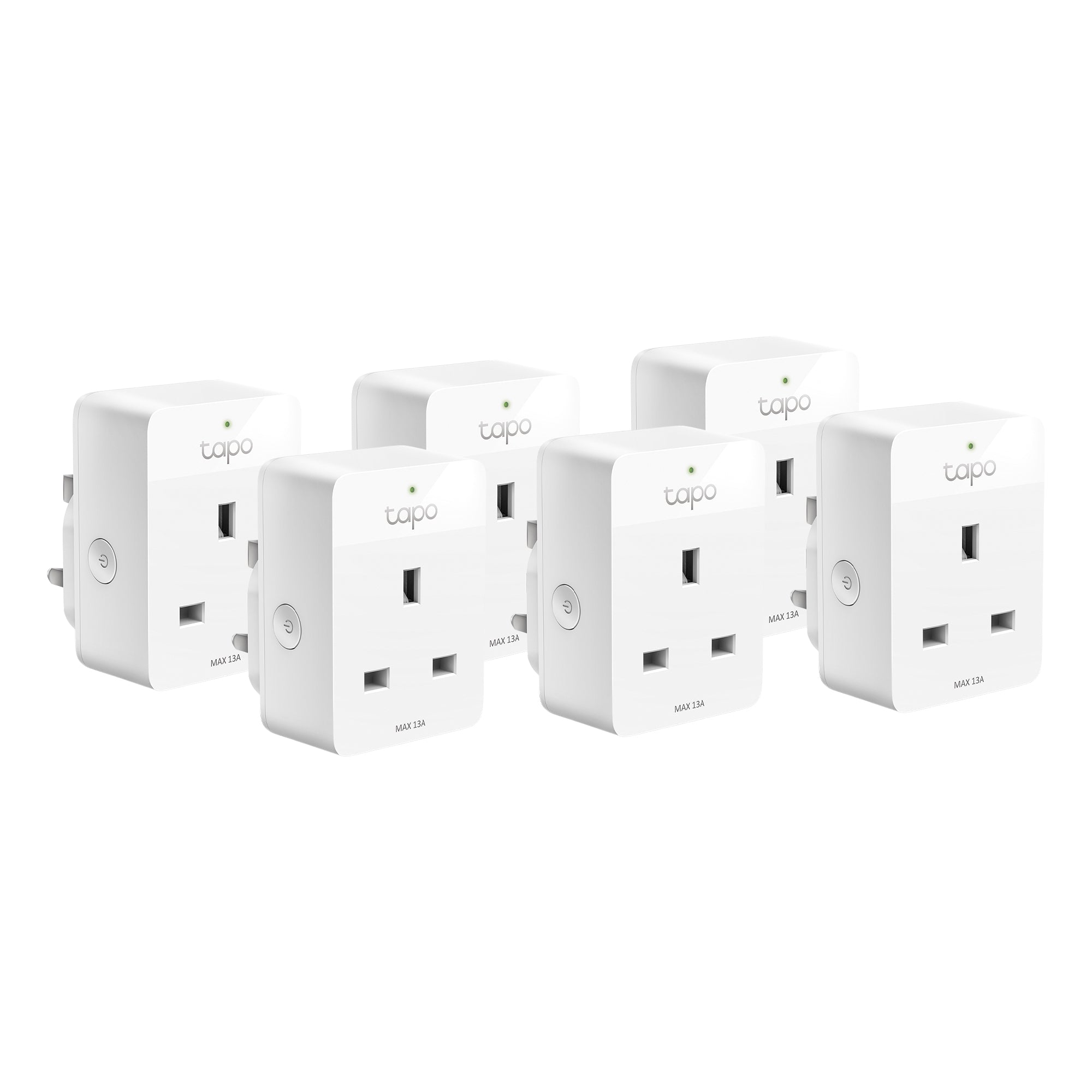 Slim Mini Smart Wi-Fi Plug, Tapo P105 6-Pack