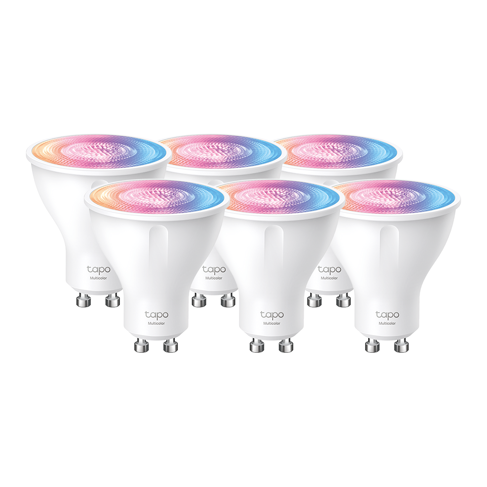 Tapo L630 6-pack Smart Wi-Fi Spotlight, Multicolor