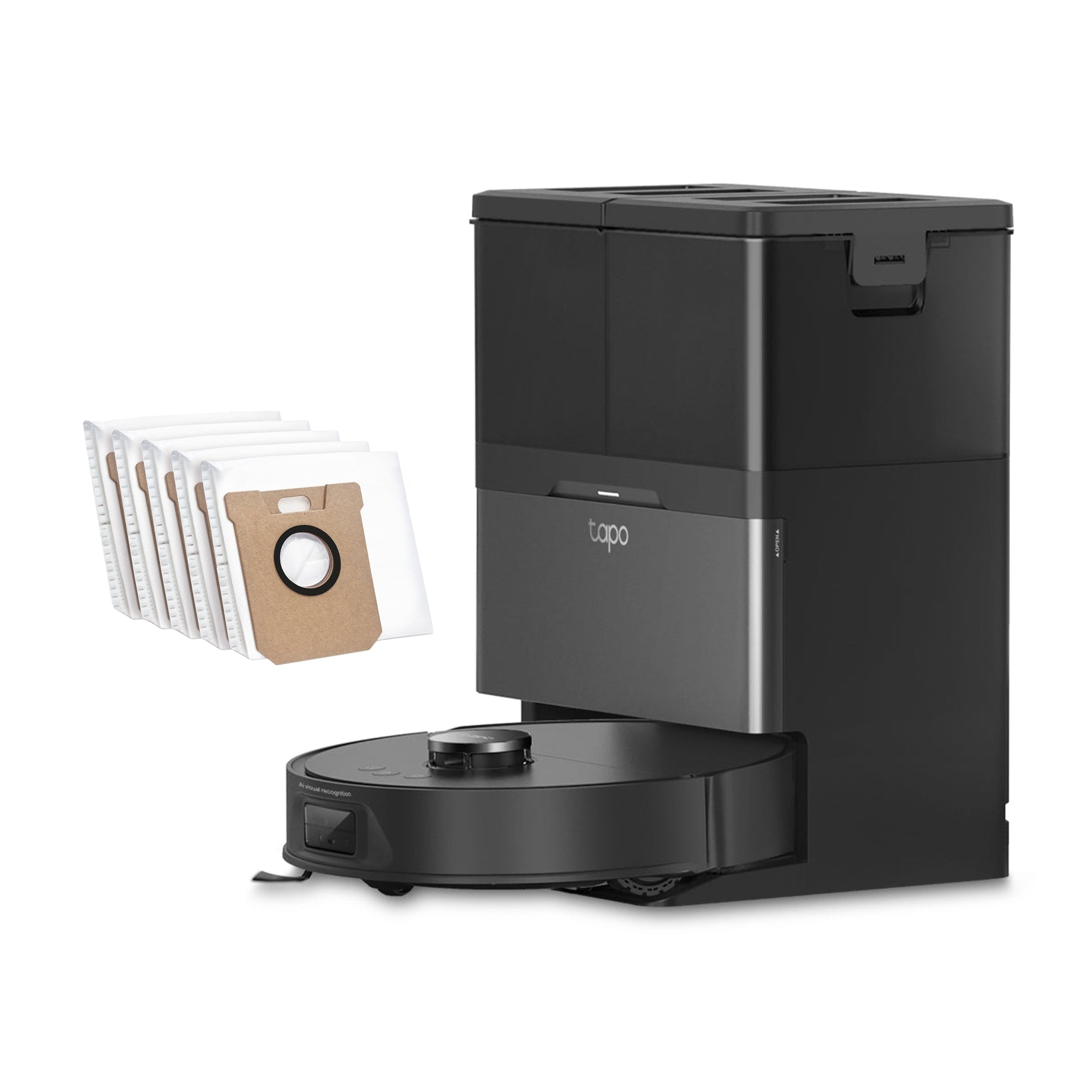 Smart Robot Vacuum with Dust Bag Kit