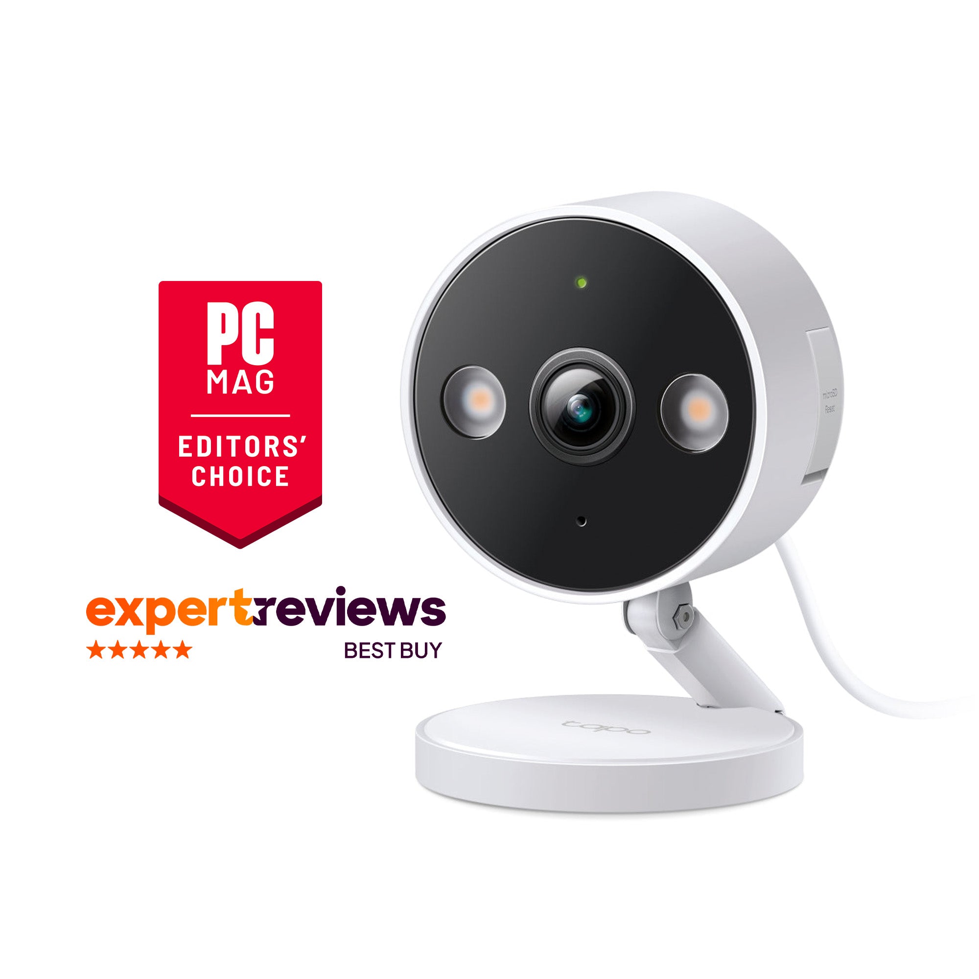 Tapo C120 Indoor/Outdoor 2K Wi-Fi Security Camera with Magnetic Base
