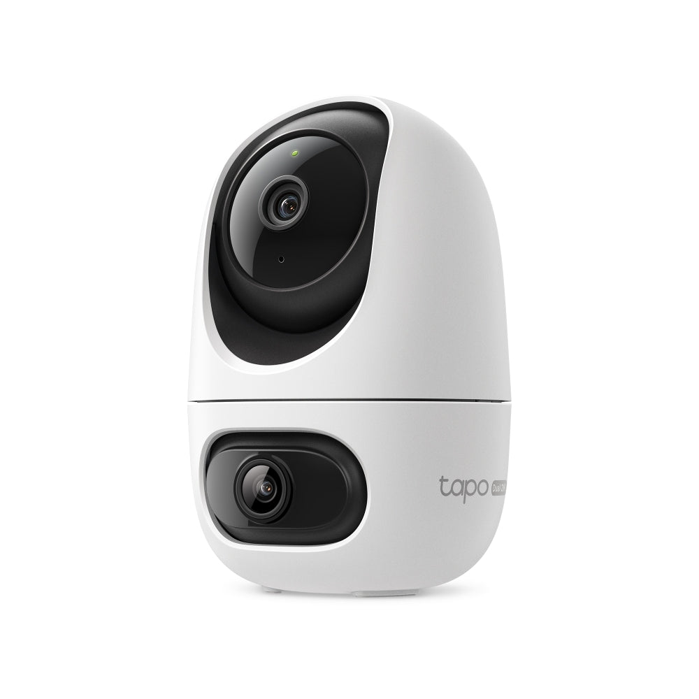 C245D Indoor Dual Lens Security Camera Pan Tilt Zoom