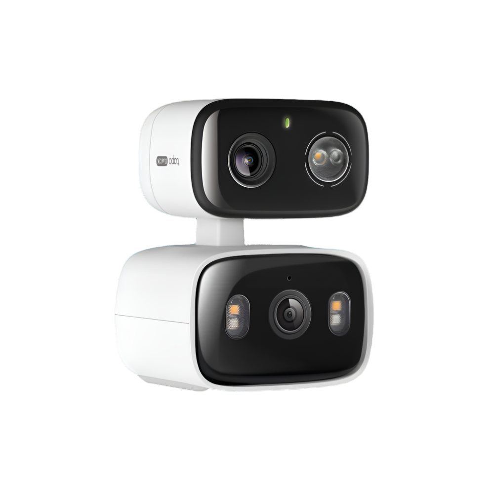 Dual Lens 2K Pan Tilt Security Camera, Tapo C246D