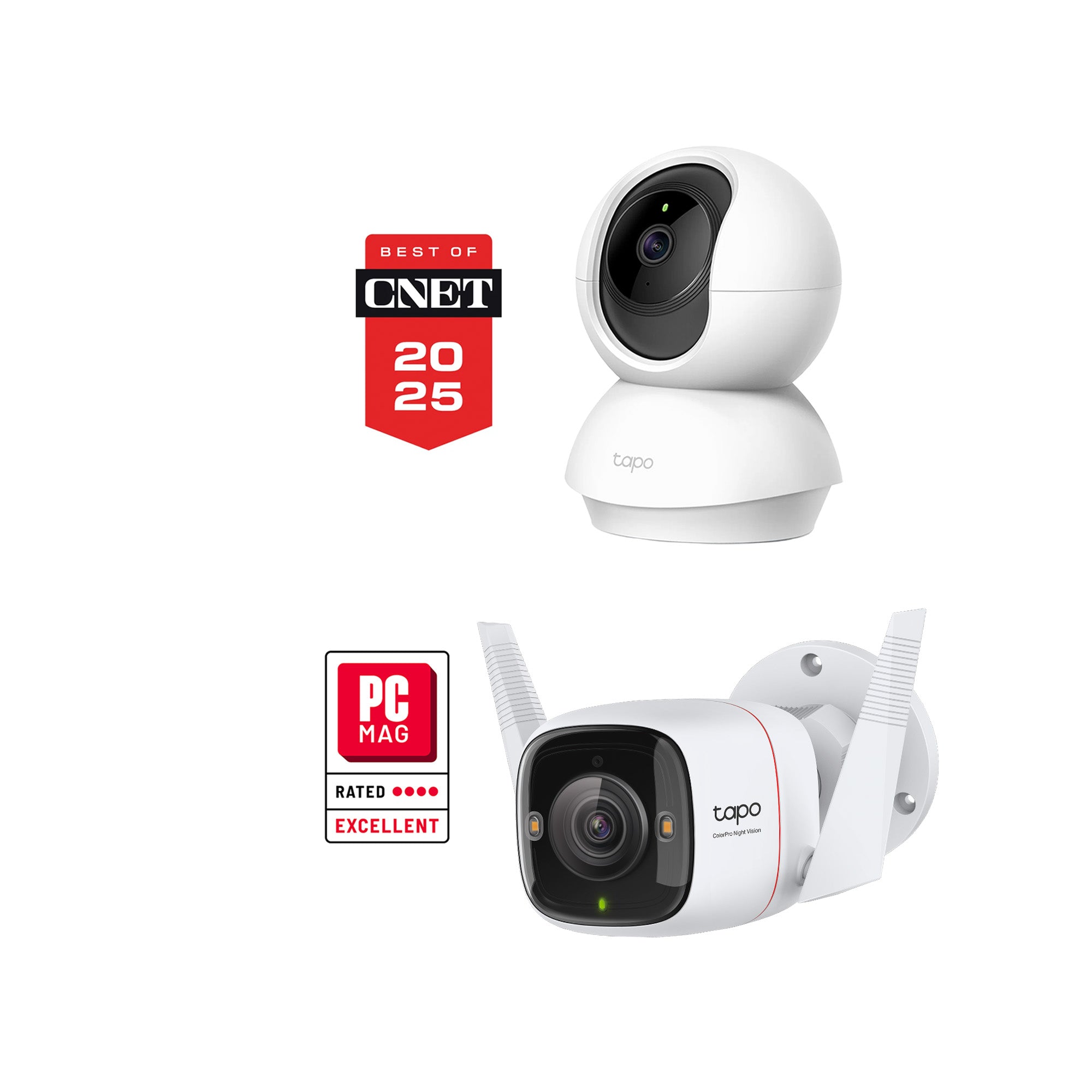 Tapo C325WB Outdoor + C210 Indoor Cameras Bundle