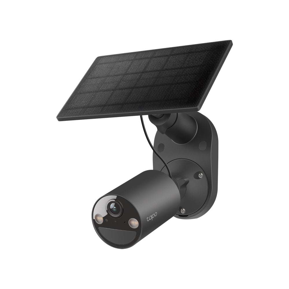 Tapo C411 KIT Solar-Powered 2K Security Camera Kit, Black Edition