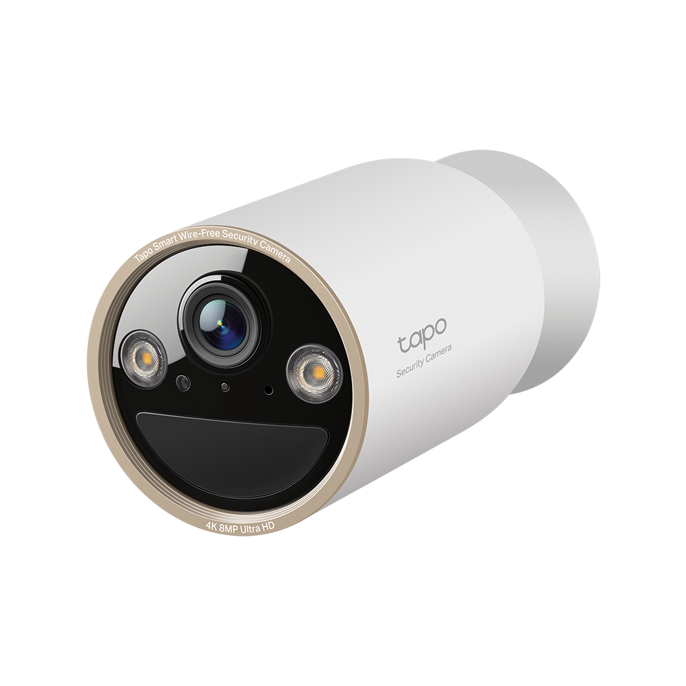 4K Clarity Battery Security Camera, Magnetic Base, Tapo C460