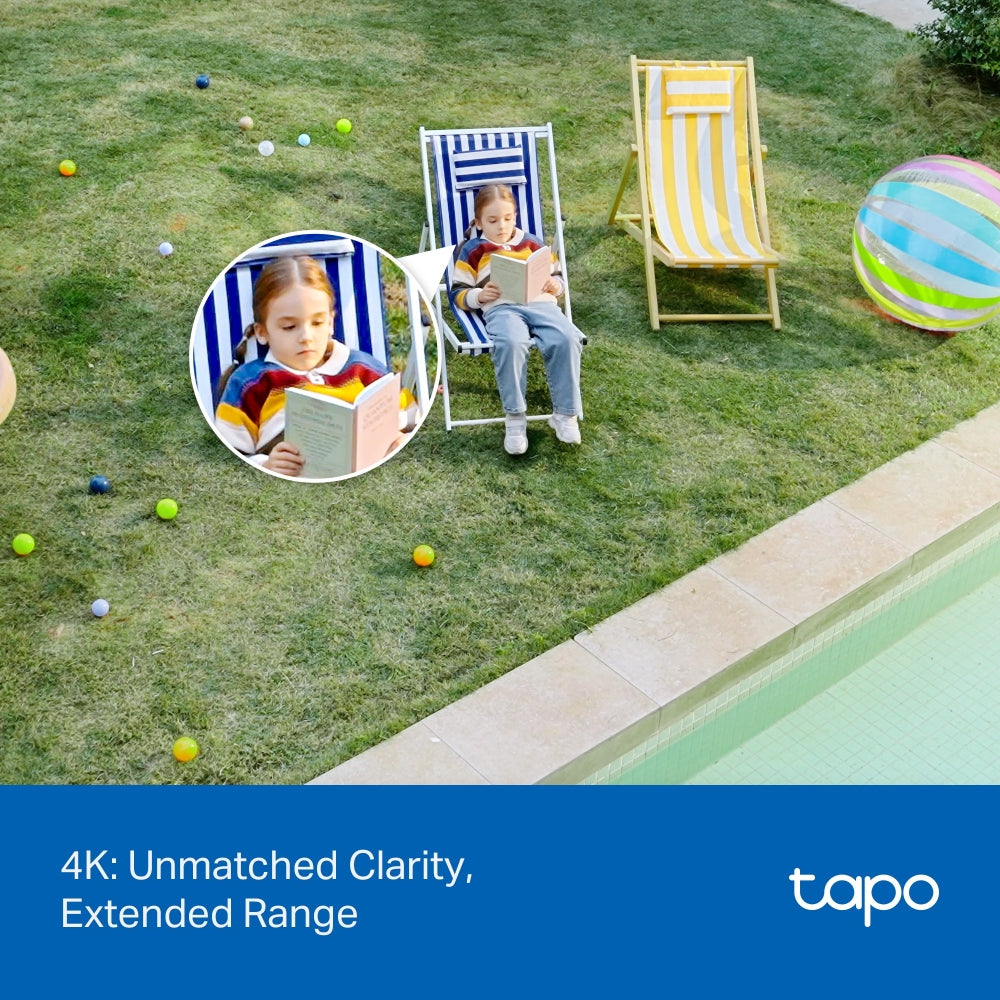 4K Wired Pan Tilt Security Camera, Tapo C560WS