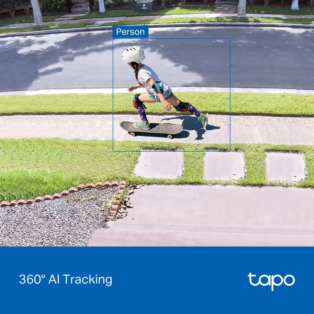4K Wired Pan Tilt Security Camera, Tapo C560WS