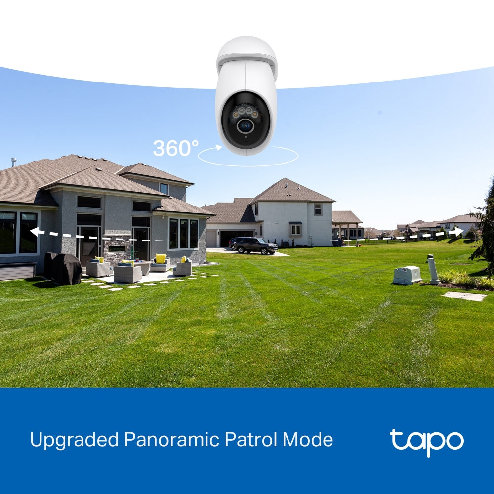 4K Wired Pan Tilt Security Camera, Tapo C560WS