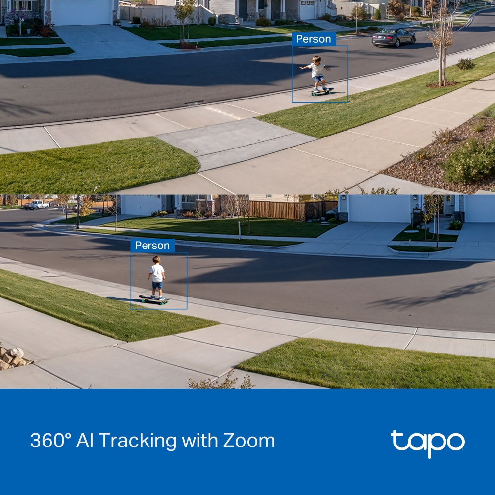 Tapo C630 KIT Solar-Powered Pan/Tilt Security Camera Kit