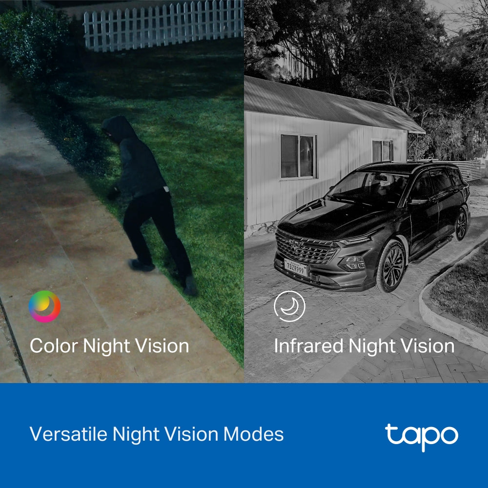 Tapo C645D KIT Solar-Powered Dual-Lens Pan/Tilt Security Camera Kit