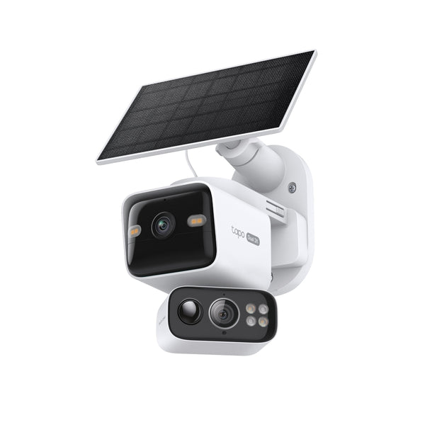 Tapo C645D KIT Solar-Powered Dual-Lens Pan/Tilt Security Camera Kit