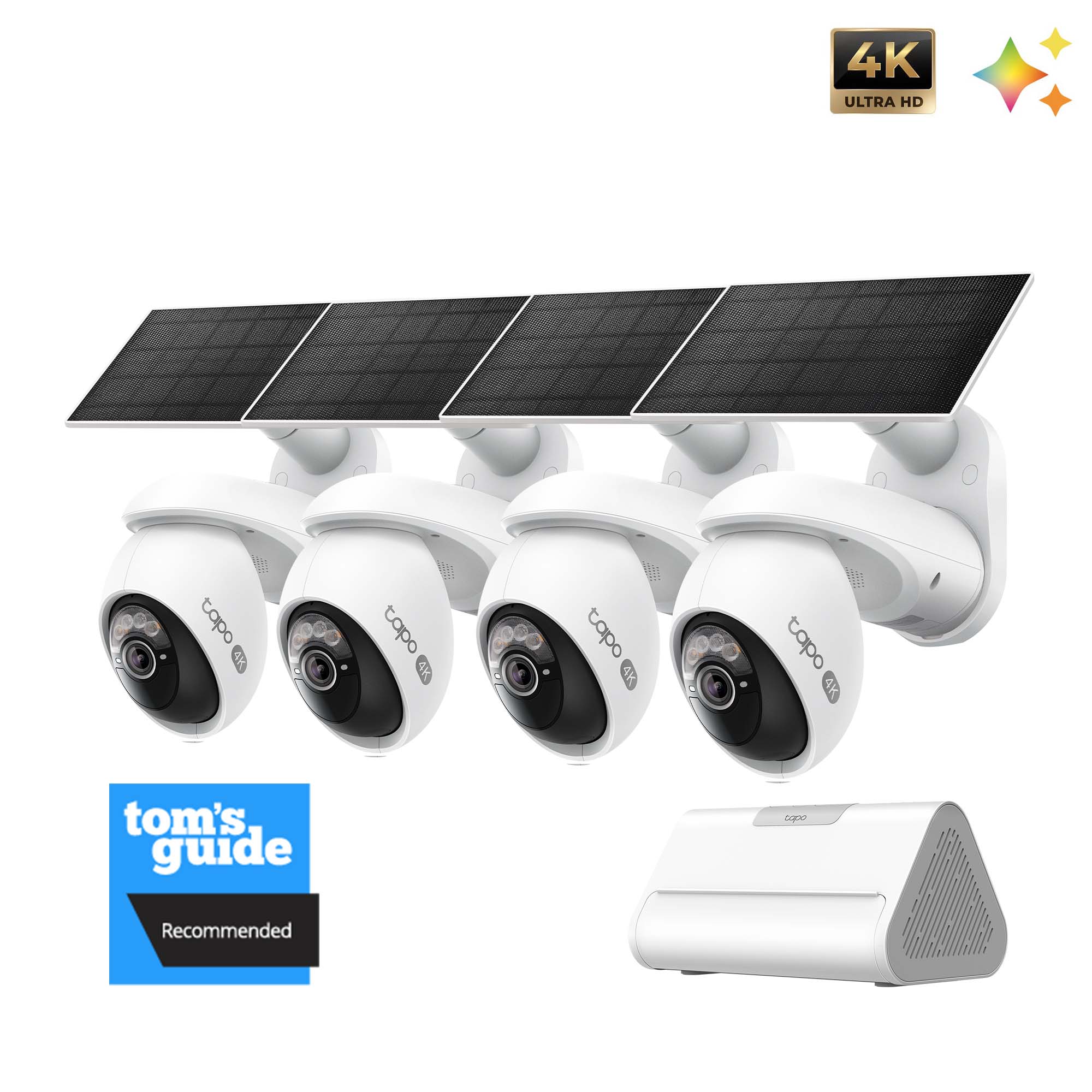 Tapo C660 KIT +マウントキット Tapo C660 KIT 4-pack + Central Hub Bundle