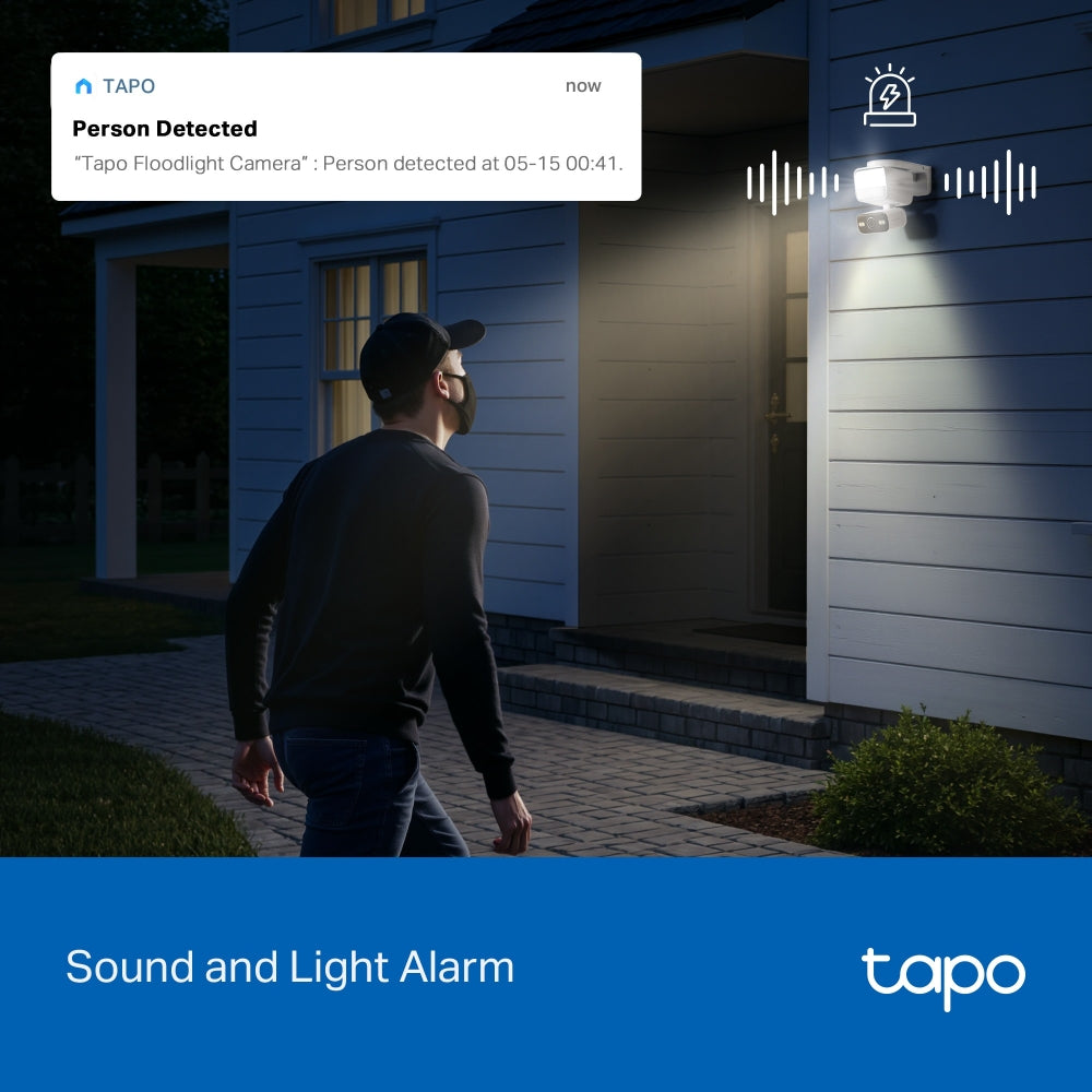 Tapo C710 Outdoor Pan/Tilt Security Floodlight Camera