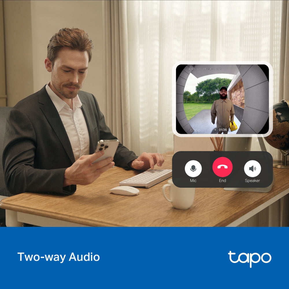 Tapo D205 Smart Battery Video Doorbell