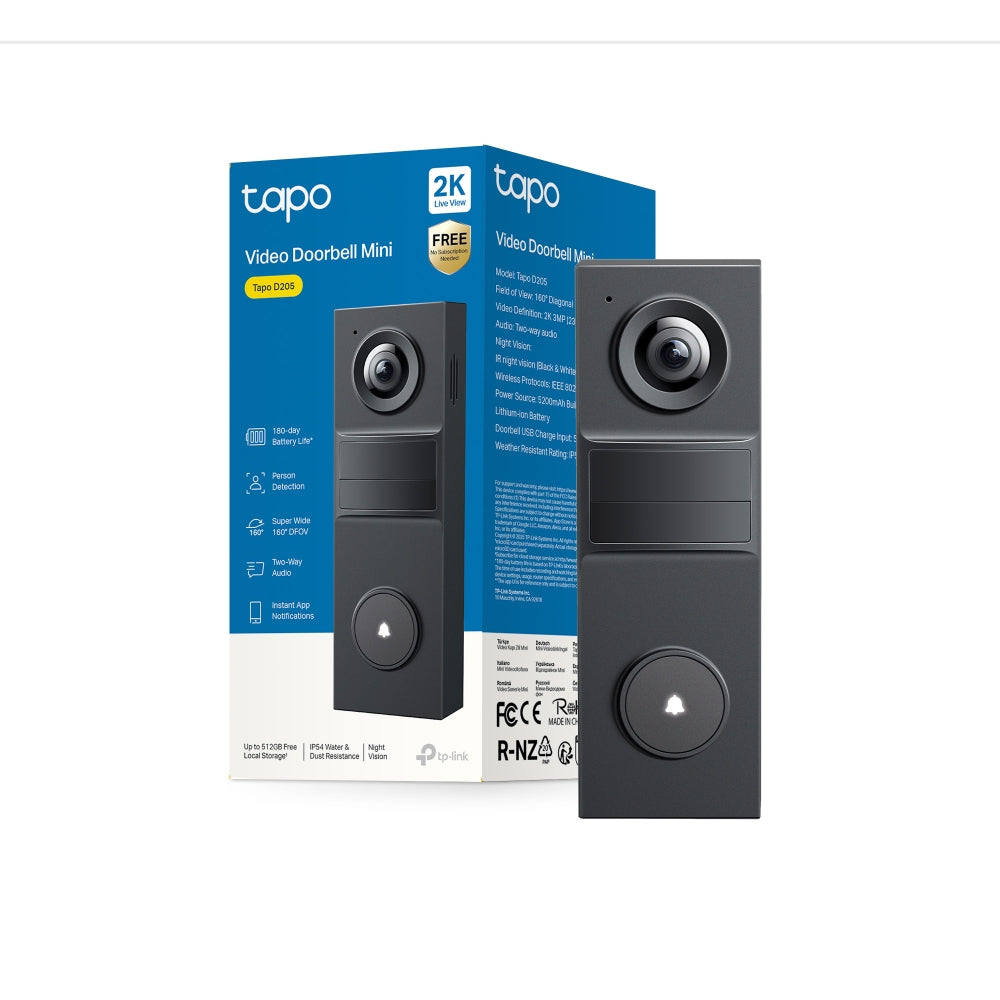 Tapo D205 Smart Battery Video Doorbell