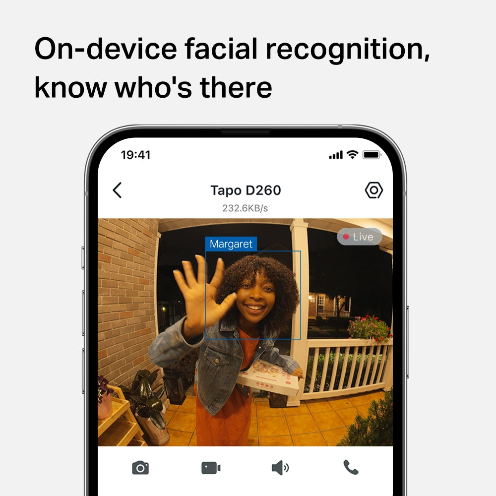 Tapo Doorbell Pro, Tapo D260 4K Video Doorbell
