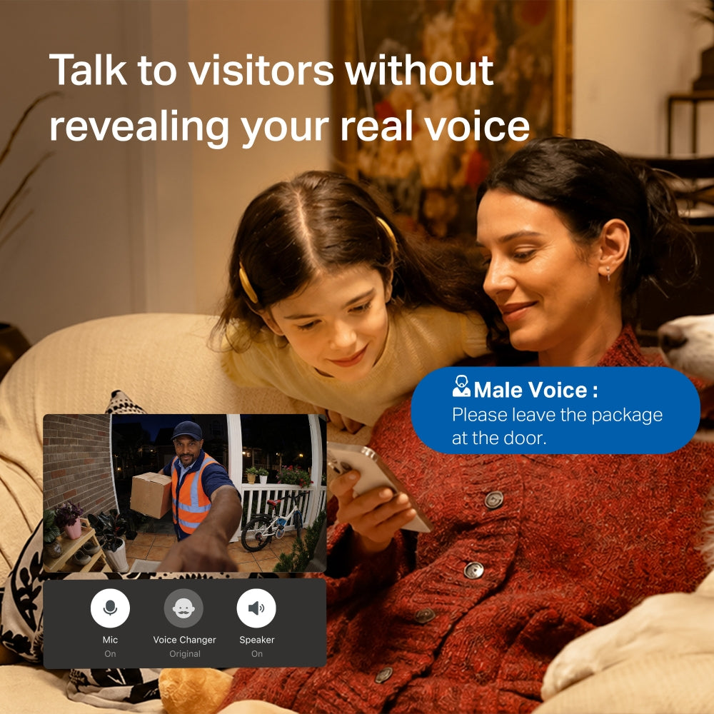 Tapo Doorbell Pro, Tapo D260 4K Video Doorbell