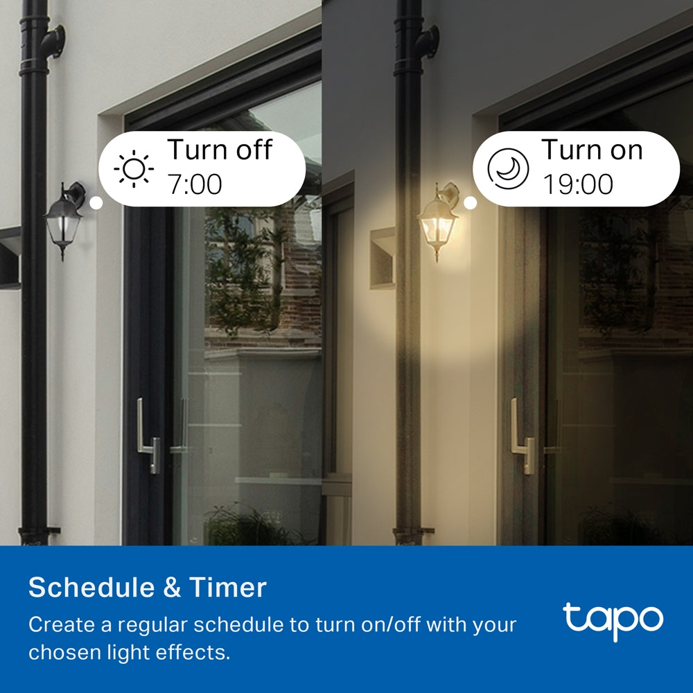 Smart Wi-Fi Candle Multicolour Light Bulb, Tapo L430C 2-pack