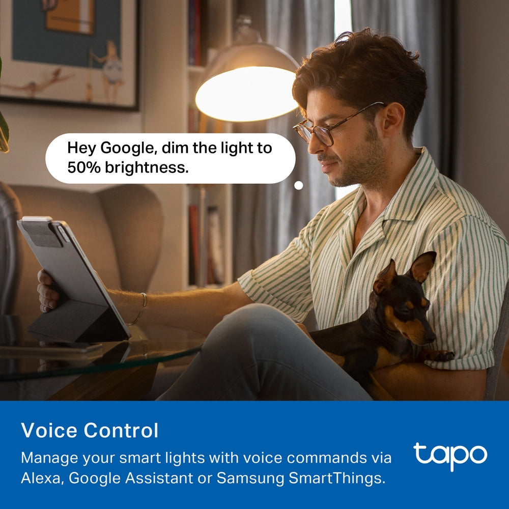 Smart Wi-Fi Candle Multicolour Light Bulb, Tapo L430C 2-pack