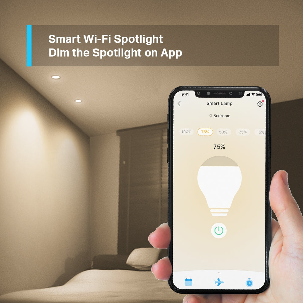 TL31 Smart Wi-Fi Spotlight, Dimmable, Pack of 4