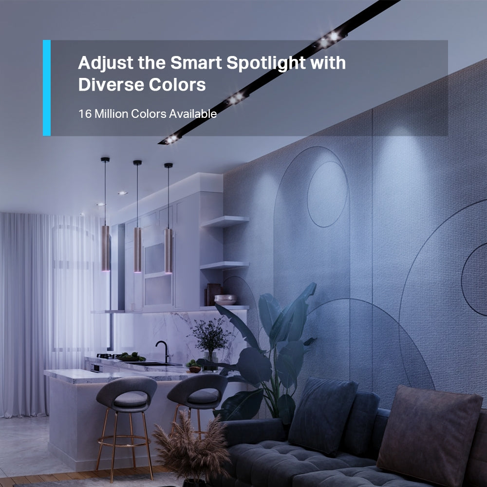 Smart Gu10 Spotlight Multicolour Bulb, Tapo L630 6-pack