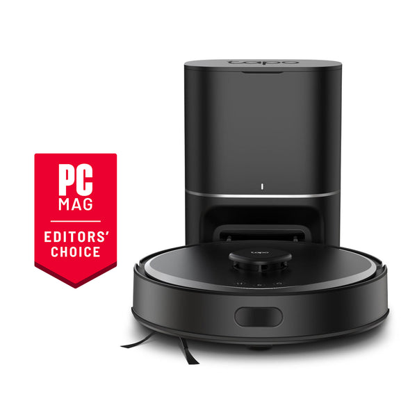 Ultra-Powerful Suction with LiDAR+IMU Dual Navigation Robot Vacuum & Mop + Smart Auto-Empty Dock, Tapo RV30 Max Plus