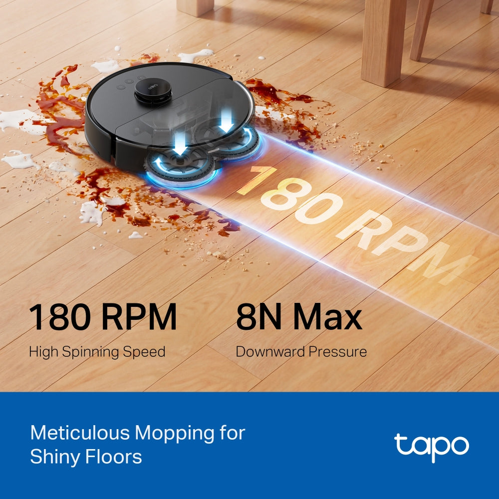 Tapo RV50 Omni Robot Vacuum Cleaner & Mop+ All-in-One Omni Dock