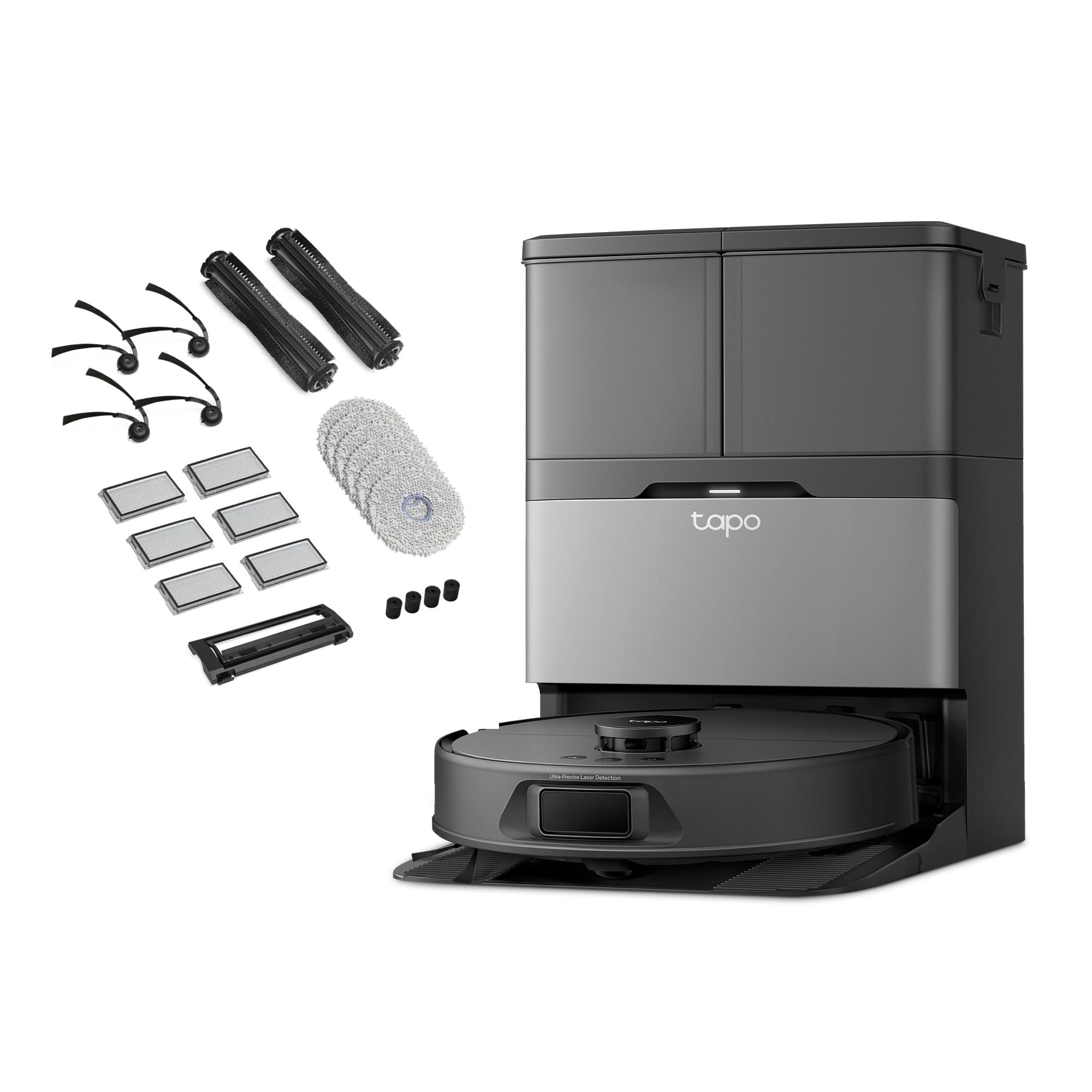 Smart Robot Vacuum with 1-Year Replacement Bundle Kit