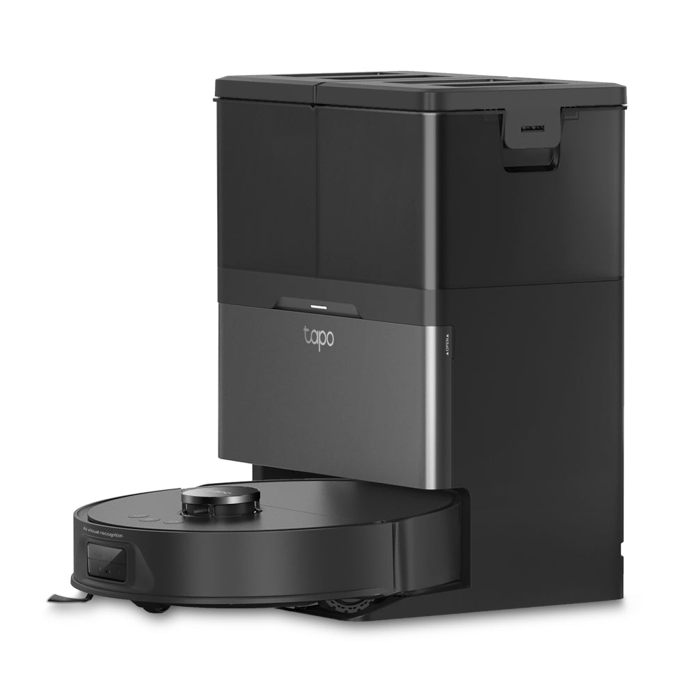 Tapo RV50 Pro Omni, AI Detection Robot Vacuum & Mop + All-in-One Self-Cleaning Station