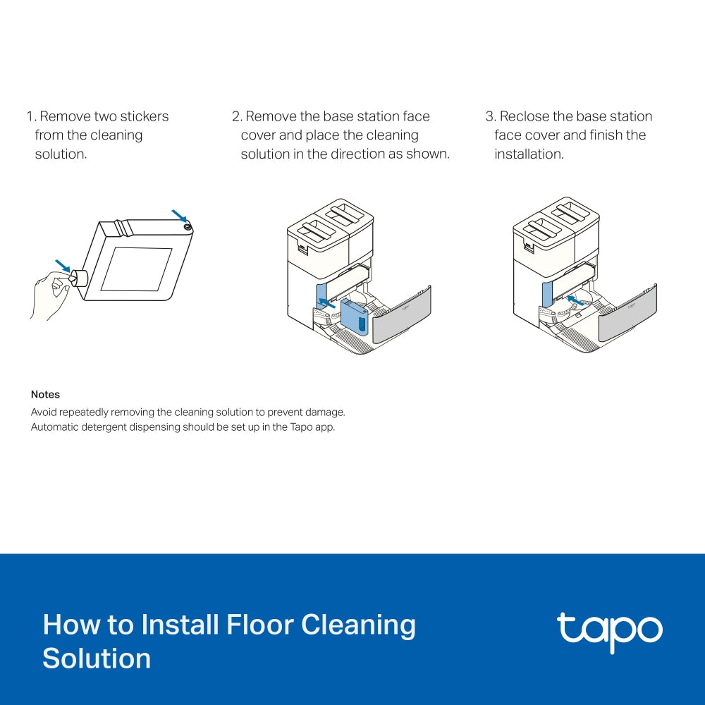 Tapo Robot Vacuum Hard Floor Cleaning Solution, Tapo RVA450