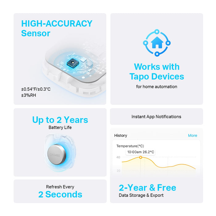 Kasa Smart Thermostatic Radiator Valve with Tapo Temperature Sensor T3