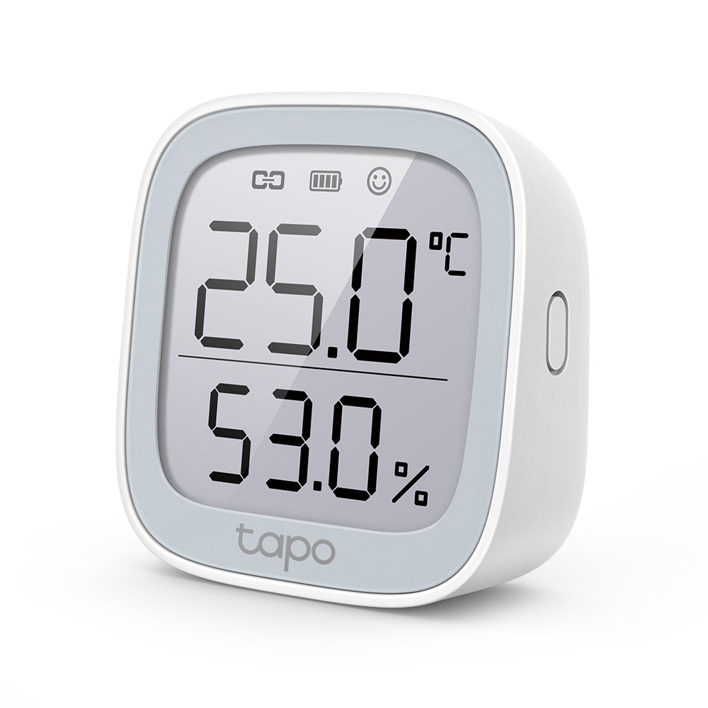 Tapo T315 Smart Temperature & Humidity Monitor, LCD Display, Real-time Notifications