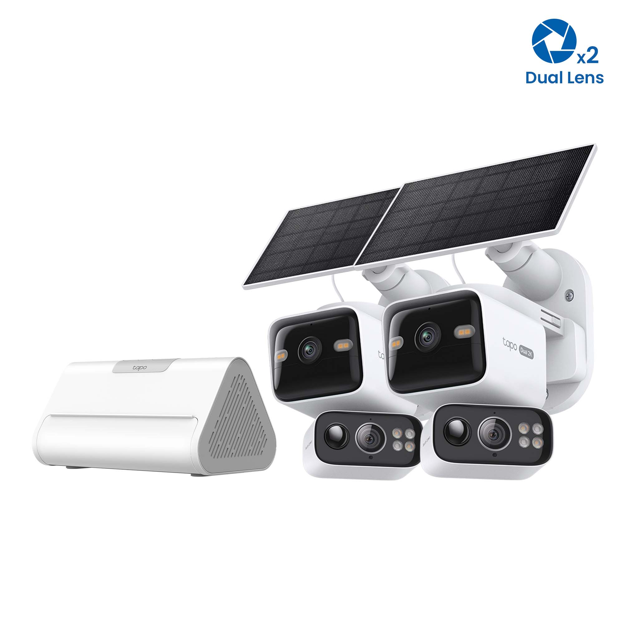 Tapo C645D KIT Twin Pack + Central Hub Bundle