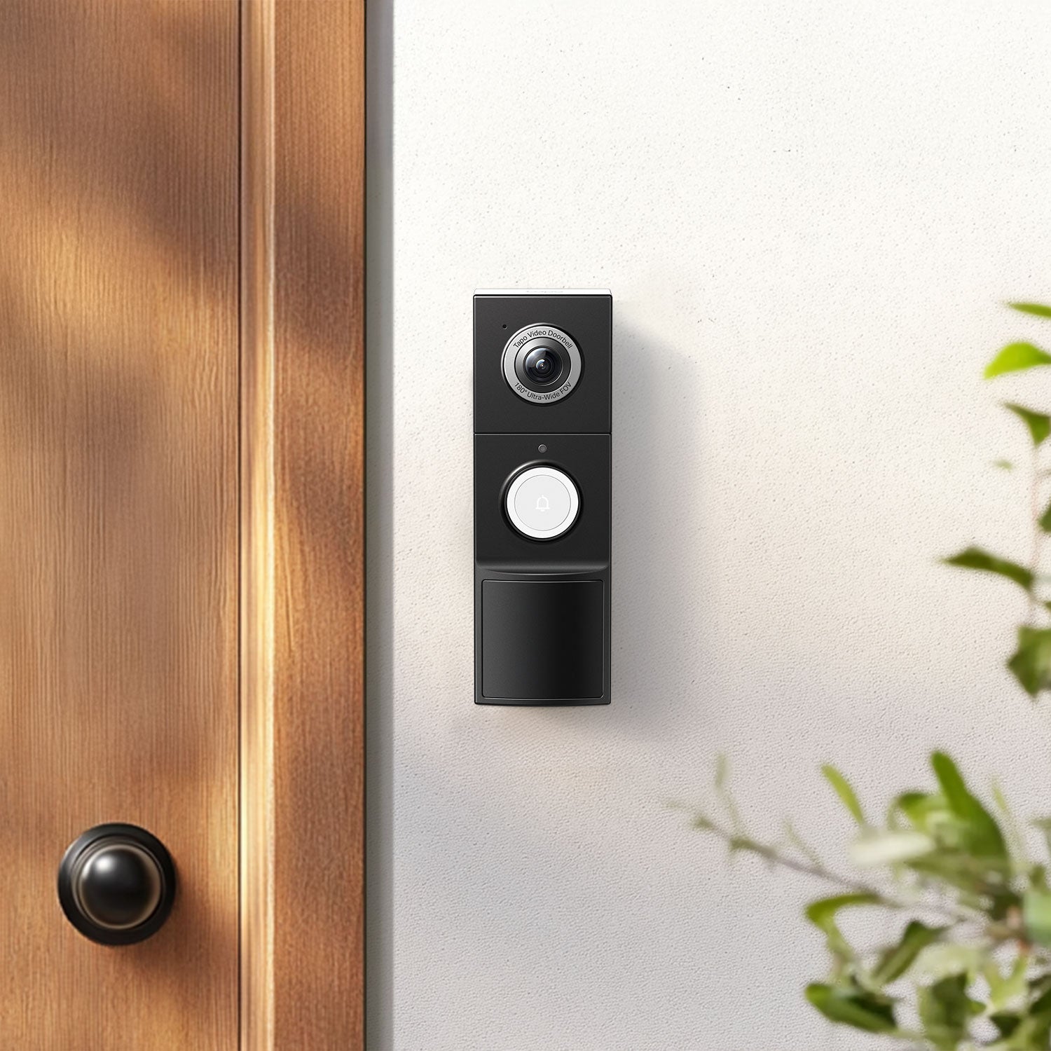 smart video doorbell camera uk with no subscription fees ring chime included