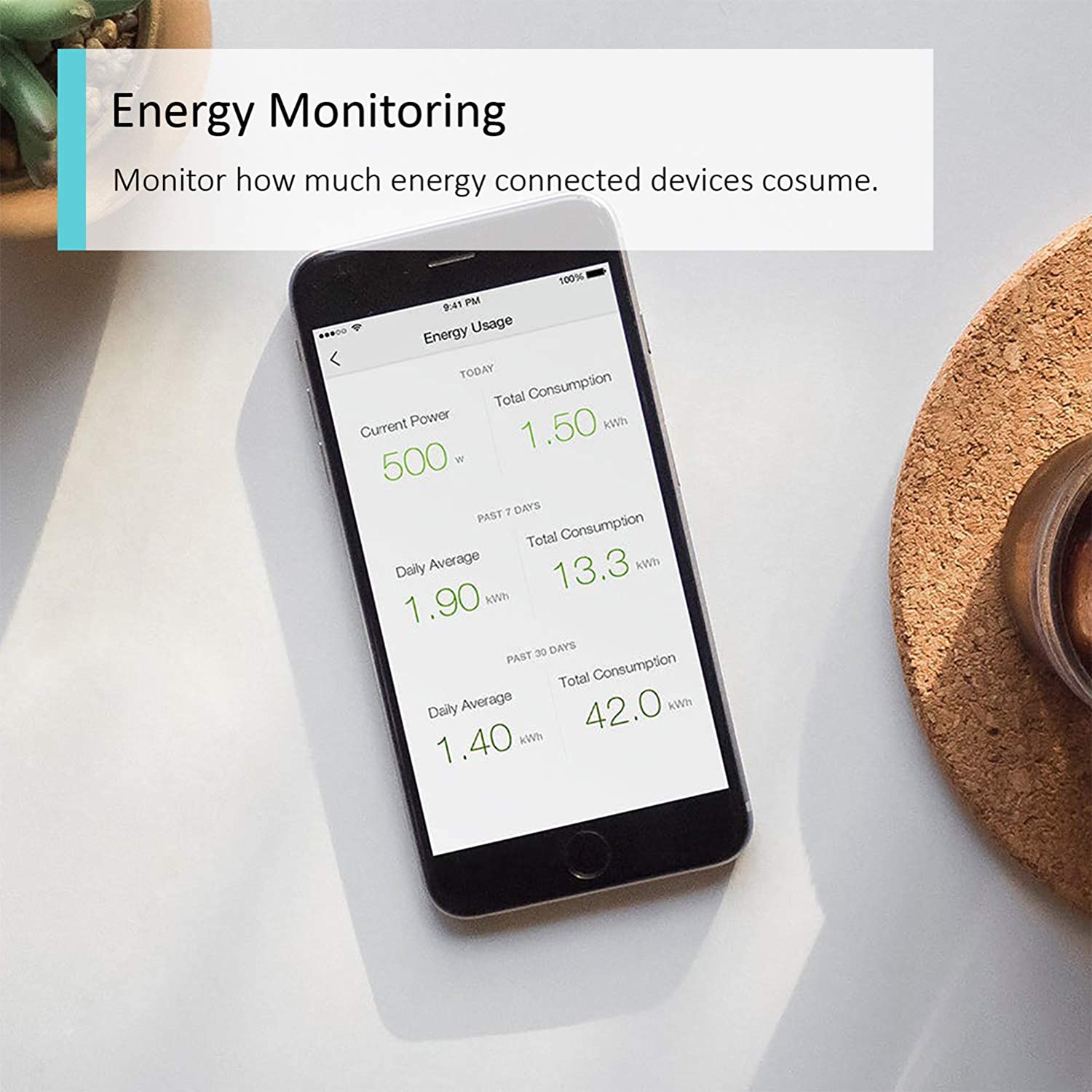 Kasa Mini Smart Plug with Energy Monitoring (KP115 4 Pack)