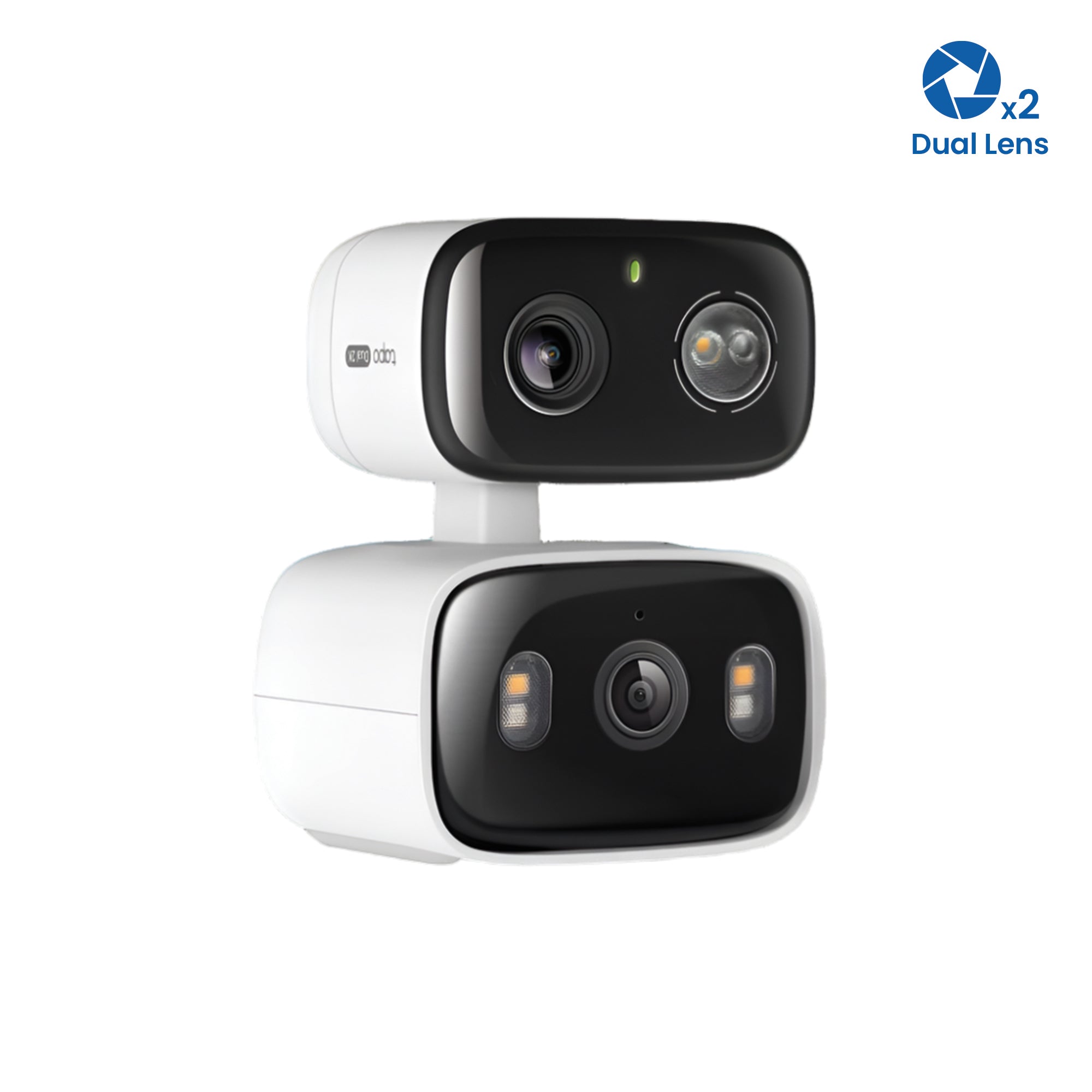 Tapo C246D Indoor/Outdoor Dual Lens Security Camera with Pan-Tilt-Zoom