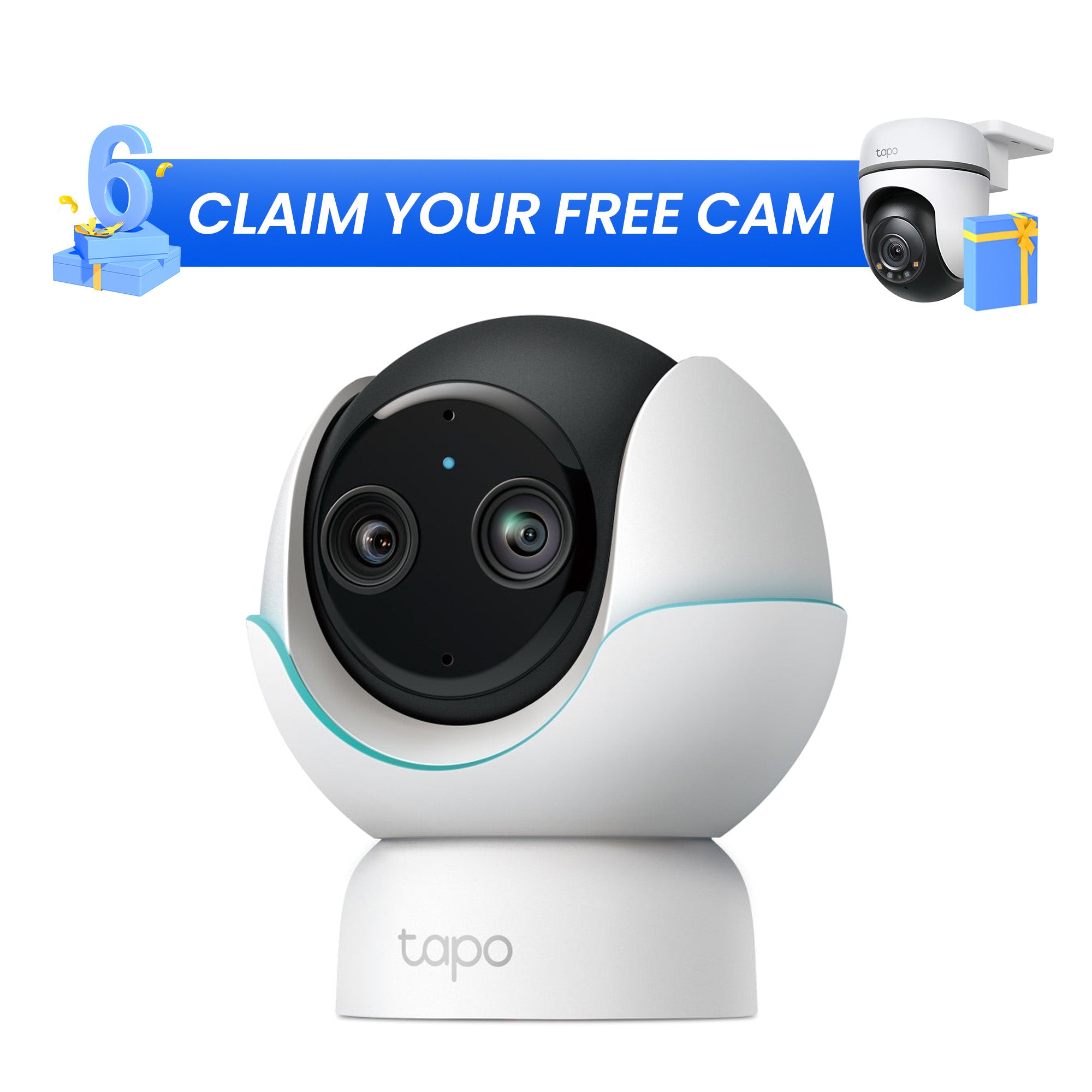 Tapo C840 Smart Baby Monitor Camera with Dual-Lens