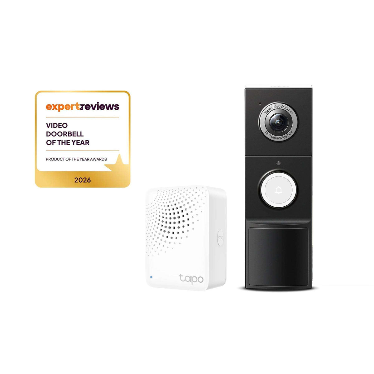 Tapo D235 Doorbell with Extra Chime