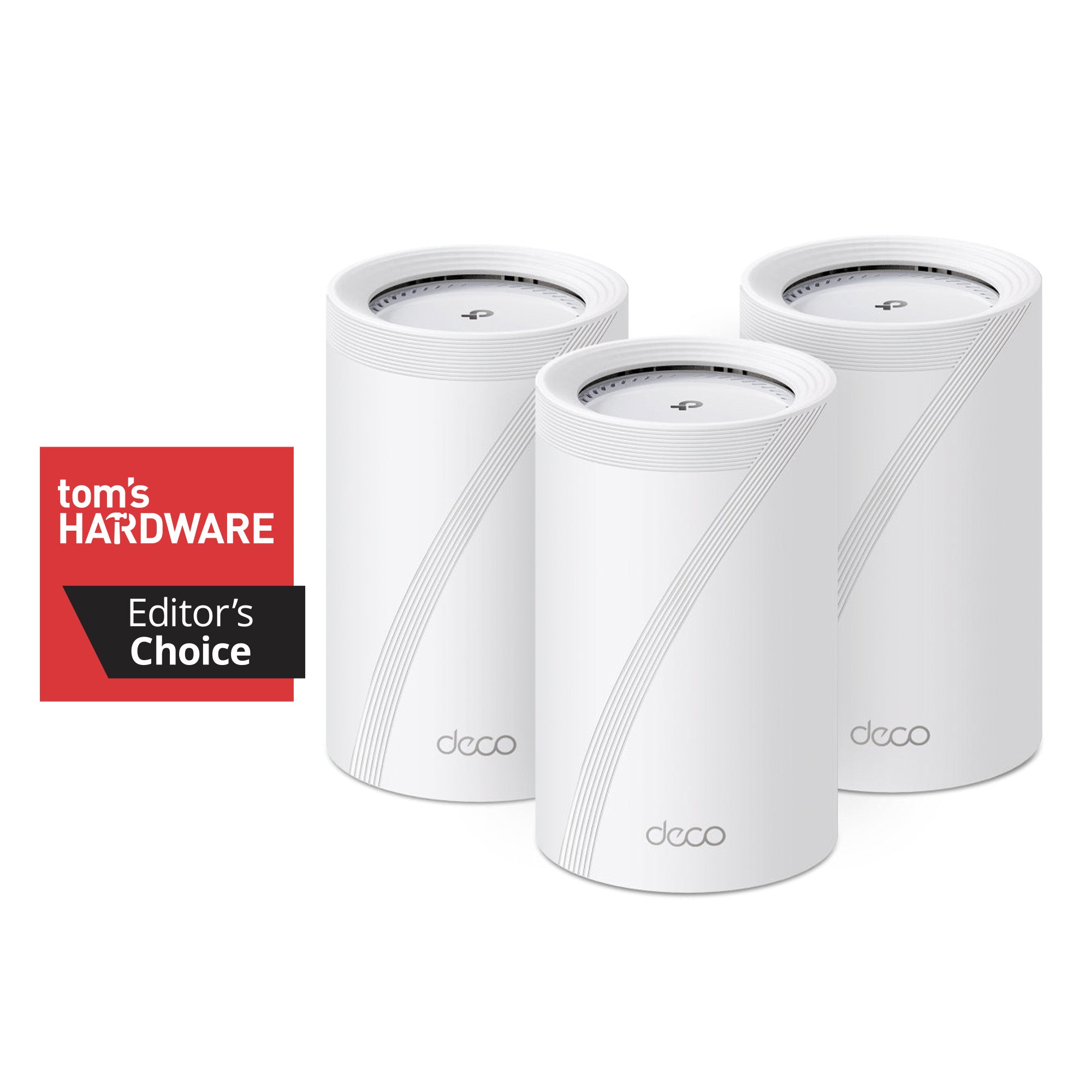 Deco BE68, BE14000 Tri-Band Whole Home Mesh Wi-Fi 7 System, 3 packs