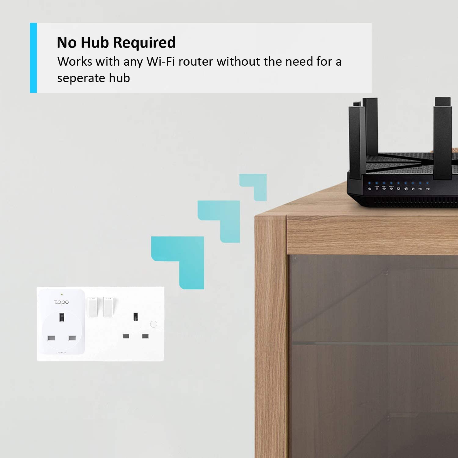 Mini Smart Wi-Fi Plug, Tapo P100