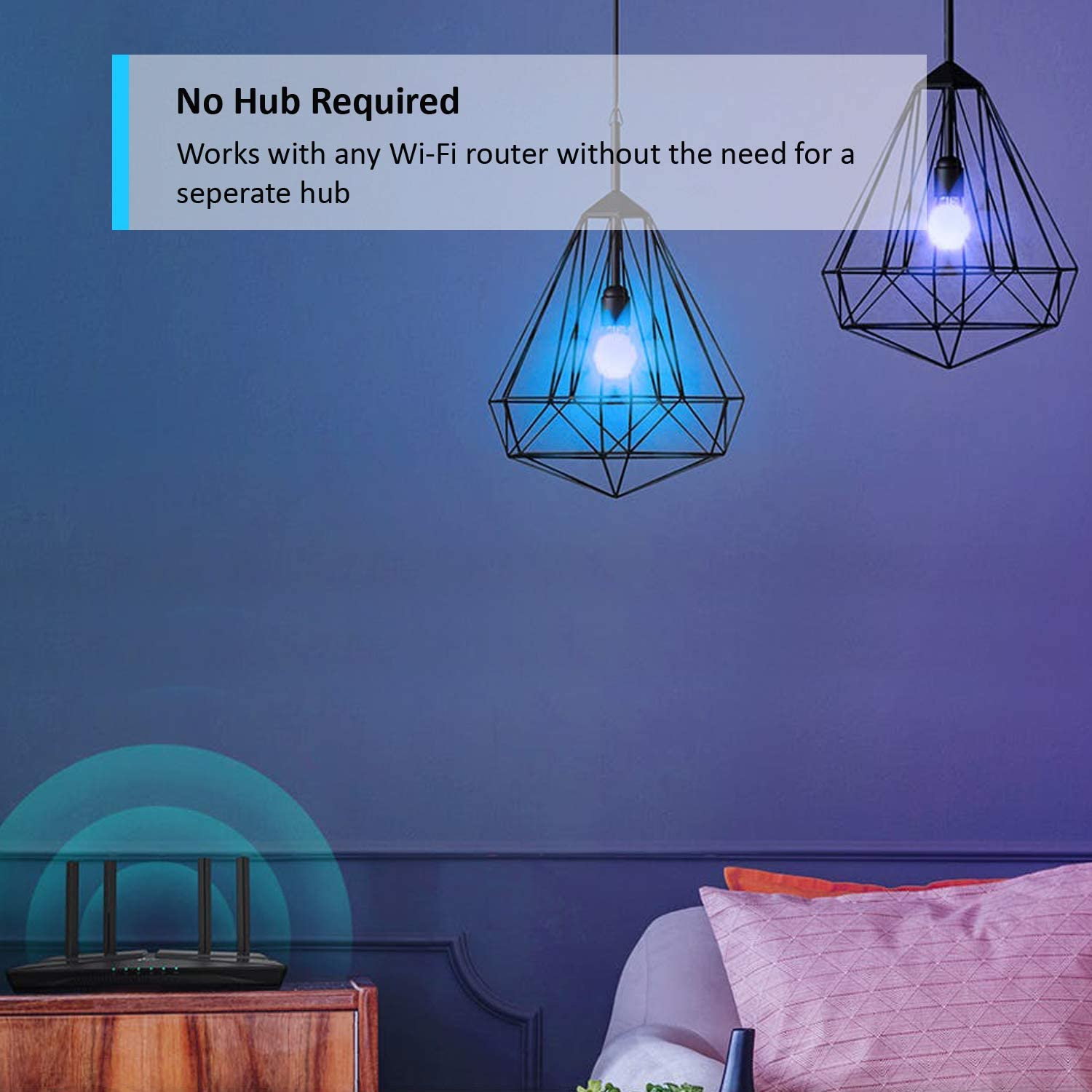 Smart Bulb B22 Multicolour, Tapo L530B 2-pack