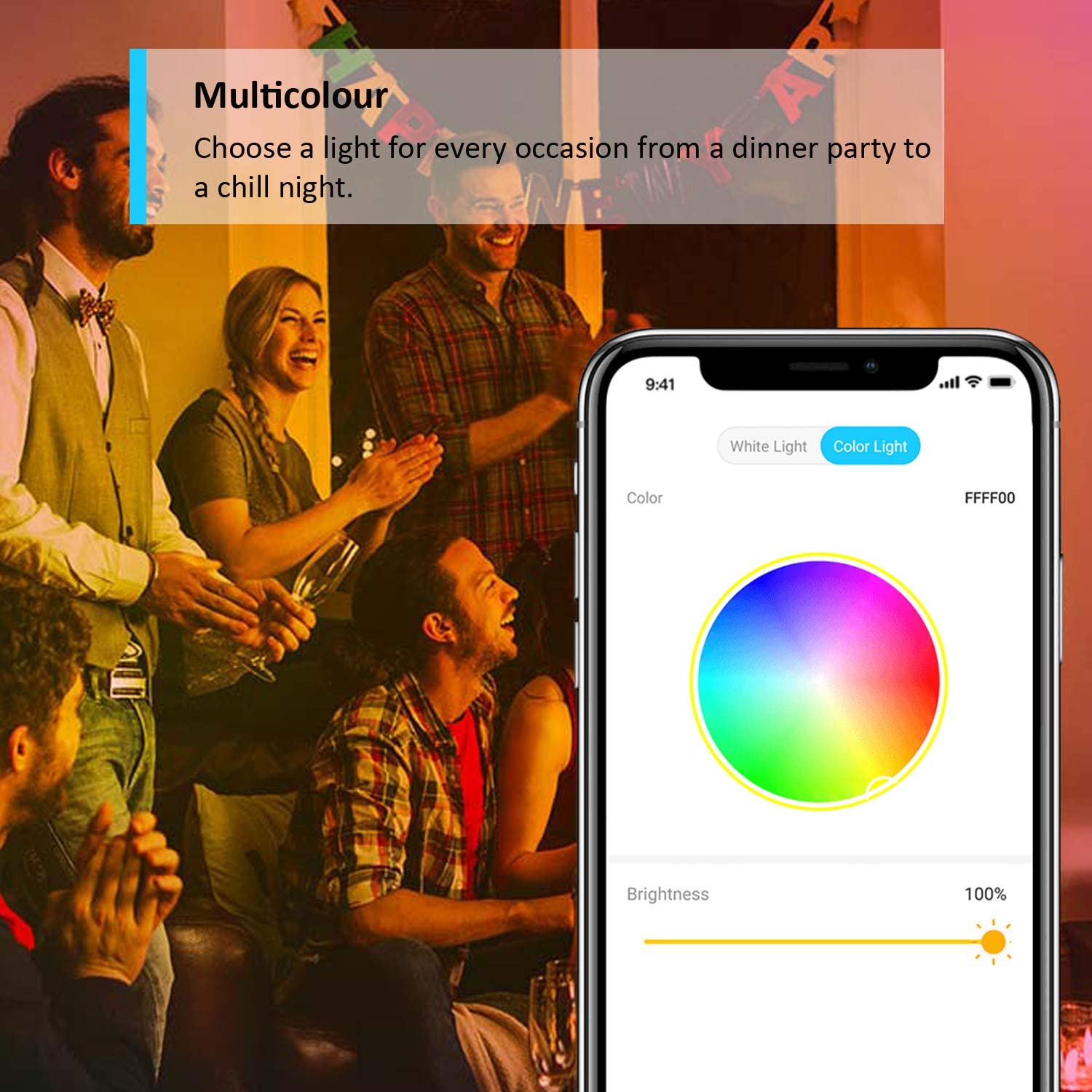 Smart Bulb E27 Multicolour, Tapo L530E 2-pack