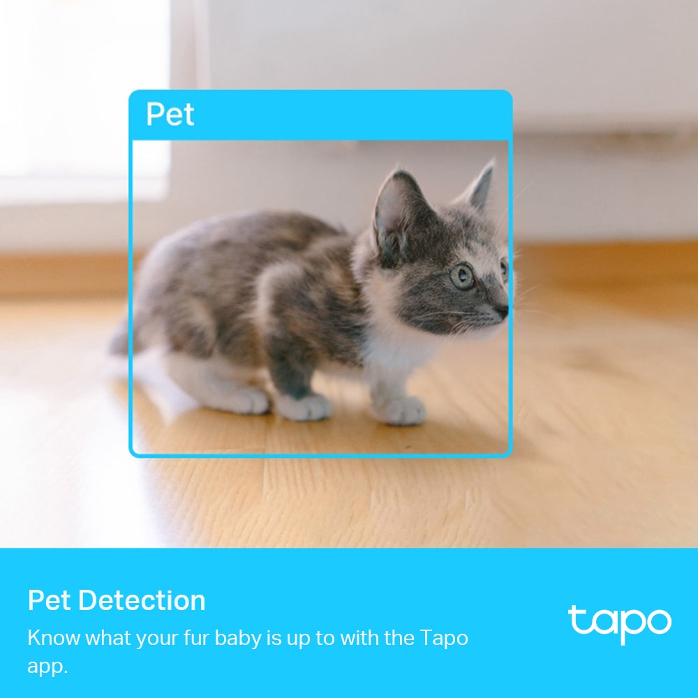Tapo C225 Indoor 2K Wi-Fi Security Camera with Pan/Tilt/Zoom